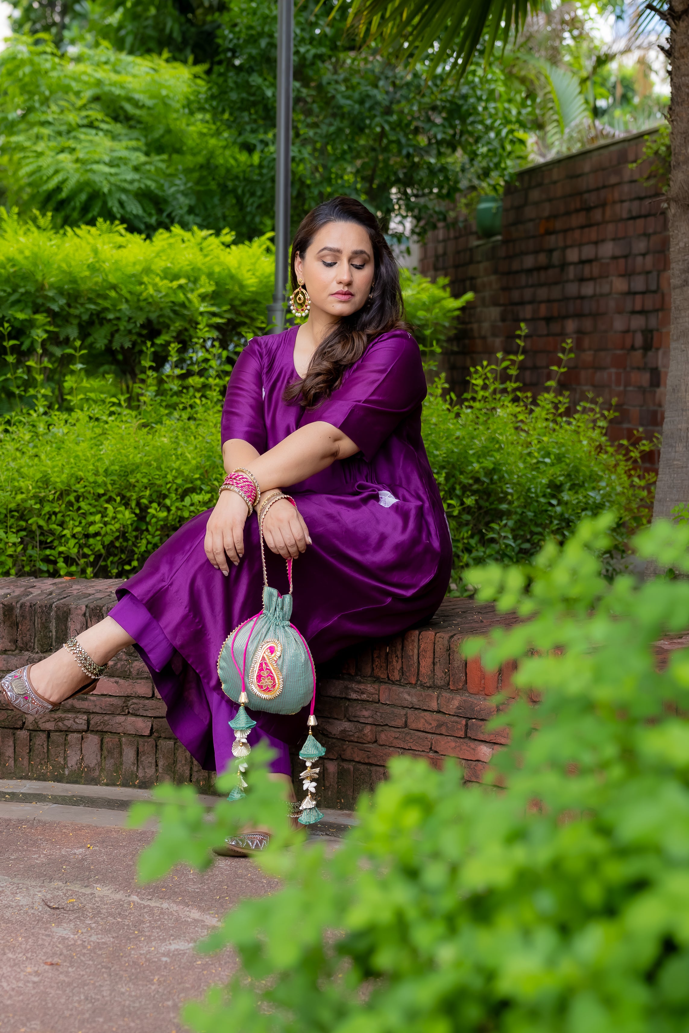 Meghna A line Kurta set