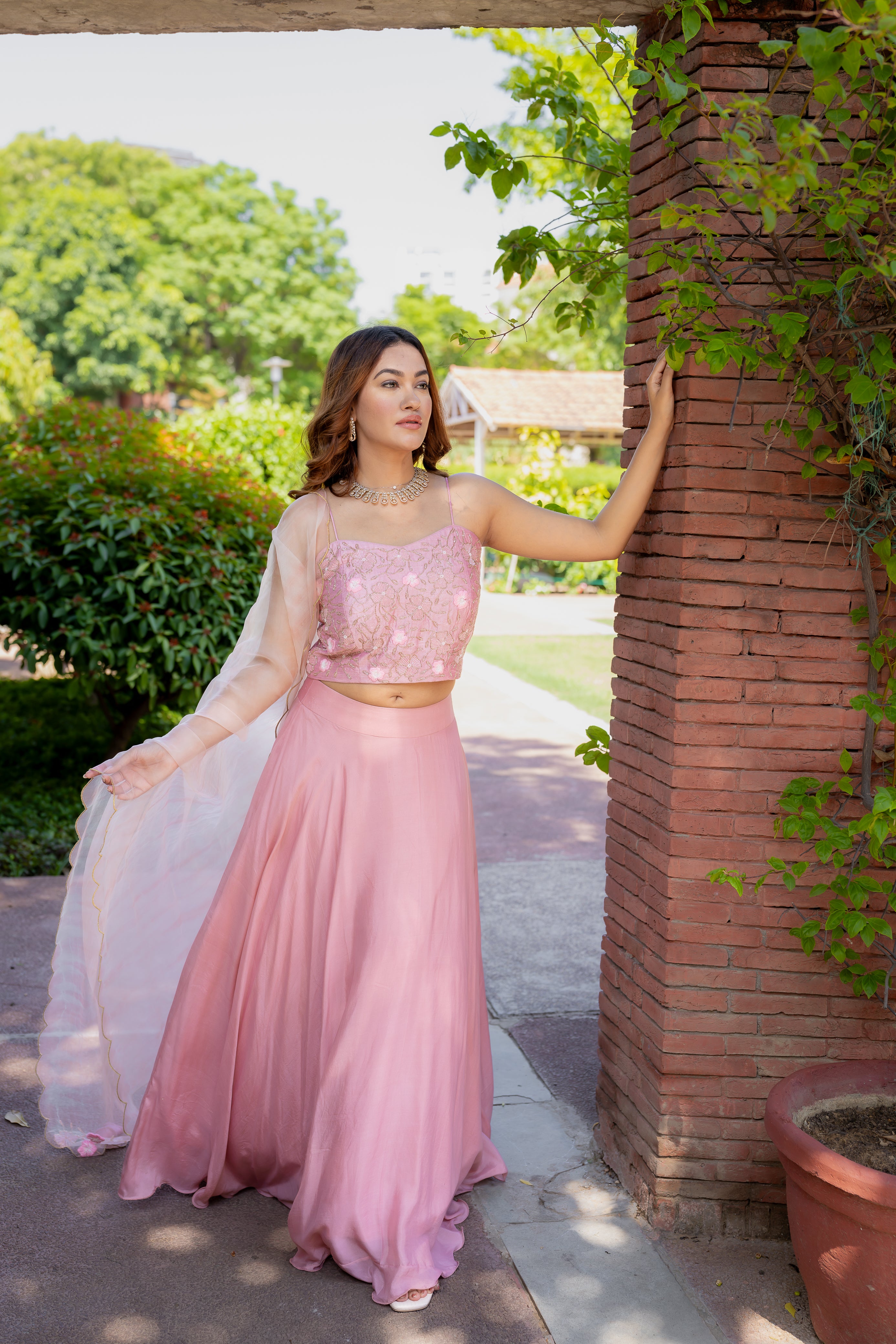 Rashi Pink Lehenga Set