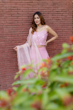 Rashi Pink Lehenga Set