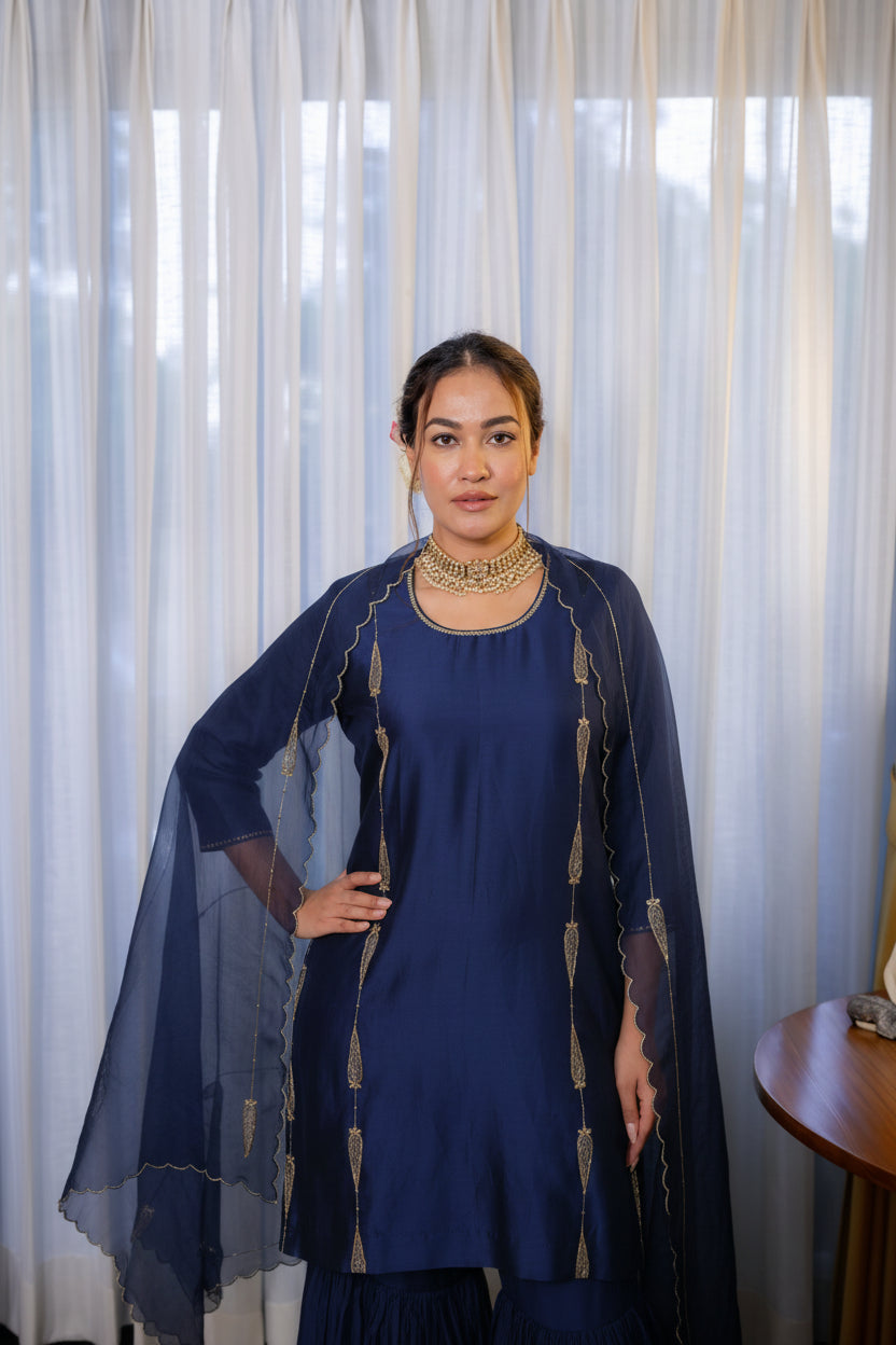 Ambika Gharara set