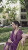 Saaz Festive Suit Set video available in 2 colors .